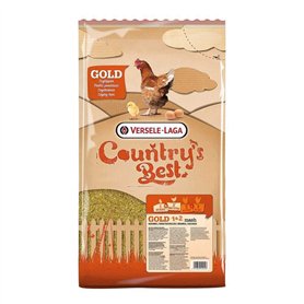 Versele Laga - Countrys Best - Gold 1 & 2 - Aliment déchiqueté pour volaille (5kg) (Assorti)