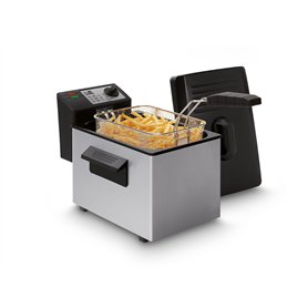 FRITEL friteuse A101M - avec zone froide - 3 litres - 2000 W - couvercle anti-poussière en plastique