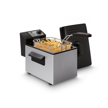 FRITEL friteuse A101M - avec zone froide - 3 litres - 2000 W - couvercle anti-poussière en plastique