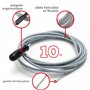 Toolland Furet de plombier classique, débouchage de canalisation, 7 mm, 10 m