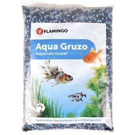 FLAMINGO - GRAVIER - Bleu/Noir - 1KG