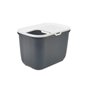 Bac à litière pour chats Vadigran Blanc Anthracite Plastique