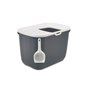 Bac à litière pour chats Vadigran Blanc Anthracite Plastique