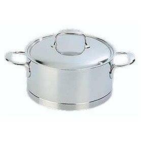 Casserole avec Couvercle Demeyere ATLANTIS 7 Argenté Acier Acier inoxydable Ø 24 cm 5
