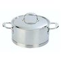 Casserole avec Couvercle Demeyere ATLANTIS 7 Argenté Acier Acier inoxydable Ø 24 cm 5