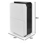 NEDIS SmartLife Luftentfeuchter DEHU30WTW - Wi-FI | 30 l/Tag | Entfeuchtung/Kontinuierlich/Trockene wäsche/Belüf