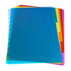 Atoma | Système de bloc-notes | intercalaires | onglets | polypropylène | A4