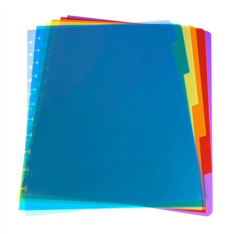 Atoma | Système de bloc-notes | intercalaires | onglets | polypropylène | A4