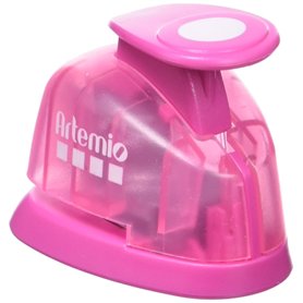 Artemio VIHCP803 Mini Perforatrice à Levier Cercle Plastique Multicolore 6