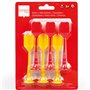 Scratch - 276182102 - Jeu de Fléchettes Magnétiques 6 Pièces Rouge/Jaune