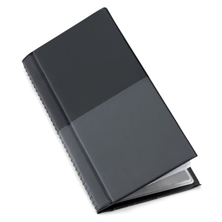 Elami Porte-cartes de visite 64 Pochettes Noir