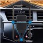 HZHUNS Support Telephone Voiture Grille Aération pour Citroen C4, Porte Téléphone Réglable et Rotatif à 360°, Support de Smartph