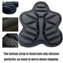 KPIRXO 2 Pièces Coussin De Selle Moto pour Triumph Speed Triple 1050 RS, 3D Selle Confort Moto Coussin De Siège De Moto Absorban