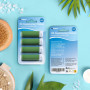 My Rollers Lot de 4 Rouleaux Ponceurs Micro-Minéraux Super Rugueux de Remplacement pour Emjoi Micro Pedi - Pack de 4 Rouleaux de