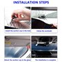 QWEERASS Pare Brise Soleil Voiture, pour Toyota Corolla Touring Sports 2019-2023 Pare-Soleil de Voiture Anti UV Pliable Isolatio