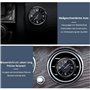 XTRDGHUG Horloge de Tableau de Bord de Voiture, pour Smart Fortwo II Coupe (C451) 2007-2015 Horloge intérieure Automobile,Voitur