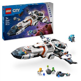 LEGO City Le Vaisseau Spatial Galactique modulaire - Jeu de Construction pour garçons et Filles dès 7 Ans - 4 minifigurines et U