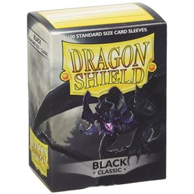 Dragon Shield ART10002 Classic Standard Size Sleeves 100pk-Black
