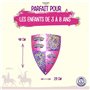 Liontouch - Bouclier de Princesse Cristal pour Filles | Jouet en Mousse pour Jeu d'Imitation des Enfants avec Le Thème Médiéval 