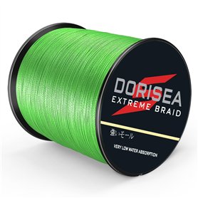 Tresse Dorisea 1000 m - 100 % polyéthylène - Ligne de pêche 6