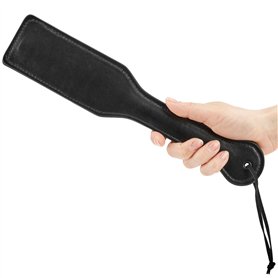 Obaie Paddle à Fessée en Similicuir - Paddle fessée en PU - 32 cm Paddle SM