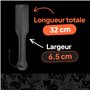 Obaie Paddle à Fessée en Similicuir - Paddle fessée en PU - 32 cm Paddle SM