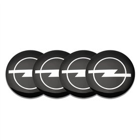 CHAOWEIFB Autocollants Cache Moyeu Voiture 50mm pour Opel Grandland 2021-