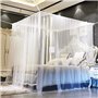 Moustiquaire de lit Grande Moustiquaire Filet Baldaquin