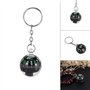 Wincal Boule Porte-clés boussole-28mm Porte-clés sphérique Boussole remplie de Liquide pour Camping randonnée Voyage en Plein ai