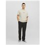 T-shirt à manches courtes homme Jack & Jones JORVESTERBRO TEE SS 12240121 Beige