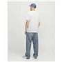 T-shirt à manches courtes homme Jack & Jones JCOTARMAC CAMO FRONT TEE 12273239 Blanc
