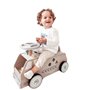 Mamabrum Voiture en Bois à Monter - Porteur Éducatif avec Blocs de Formes