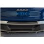 Avisa Protection de seuil arrière INOX Noir Mat Compatible avec Peugeot 3008 III 2024- 'Ribs'