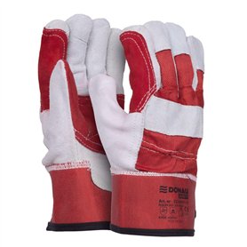 DONAU SAFETY Gants de travail en cuir robuste type docker/taille 10