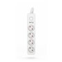 Rallonge 4 prises Schuko avec interrupteur Kerg M02391 (1