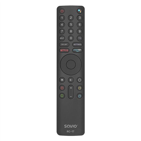 Télécommande Universelle Savio RC-17 Noir