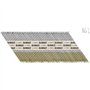 DeWalt DNPT28R50Z Pointes en bande papier 33° crantées 2,8 x 50 mm Argent