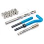 25 mm - 15 pièces - Acier allié - HSS - 10 inserts filetés M12 x 1