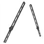 Maclean MC-912 Support Universel pour Barre de Son jusqu'à 15 kg pour Montage sous ou au-Dessus de la TV