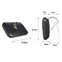 Audiocore AC475 Kit Voiture Mains Libres | Compatible avec Siri et Google Assistant | Bluetooth 5.0 | Marche Automatique, Guidag