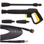Pistolet Lance avec Rotor et Réglable Buse 10m Tuyau Click x M22 Pour Nettoyeur Haute Pression Kärcher K2 K3 K4 K5 K6 K7