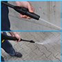Pistolet Lance avec Rotor et Réglable Buse 10m Tuyau Click x M22 Pour Nettoyeur Haute Pression Kärcher K2 K3 K4 K5 K6 K7