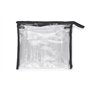 Wpro Sacs de Toilette 2en1 & Bouteille Voyage mis 4 conteneurs liquides 1l