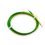 Colliers de serrage fluorescents ERKO 200 mm x 3,6 mm 100 pièces Blanc Résistant aux intempéries, haute visibilité, pour projets