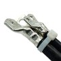 Colliers de serrage fluorescents ERKO 200 mm x 3,6 mm 100 pièces Blanc Résistant aux intempéries, haute visibilité, pour projets