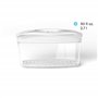 Dafi Boite Sous Vide Alimentaire SeeYoo, Lot de 4 pcs, Blanche - Pompe incluse, sans BPA, Anti-fuite - Prolongation de la durée 