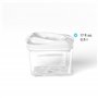 Dafi Boite Sous Vide Alimentaire SeeYoo, Lot de 4 pcs, Blanche - Pompe incluse, sans BPA, Anti-fuite - Prolongation de la durée 