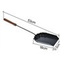 Aqbau® Serviteur de cheminée 3 pièces | Accessoires de cheminée | Outil de cheminée | Serviteur de cheminée avec tisonnier | Gra