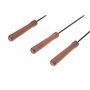 Aqbau® Serviteur de cheminée 3 pièces | Accessoires de cheminée | Outil de cheminée | Serviteur de cheminée avec tisonnier | Gra