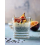 Glasmark KROSNO 1992 Lot De 6 Coupes À Glace En Verre Transparent Coupes À Dessert Lavables Au Lave-Vaisselle 270 ml